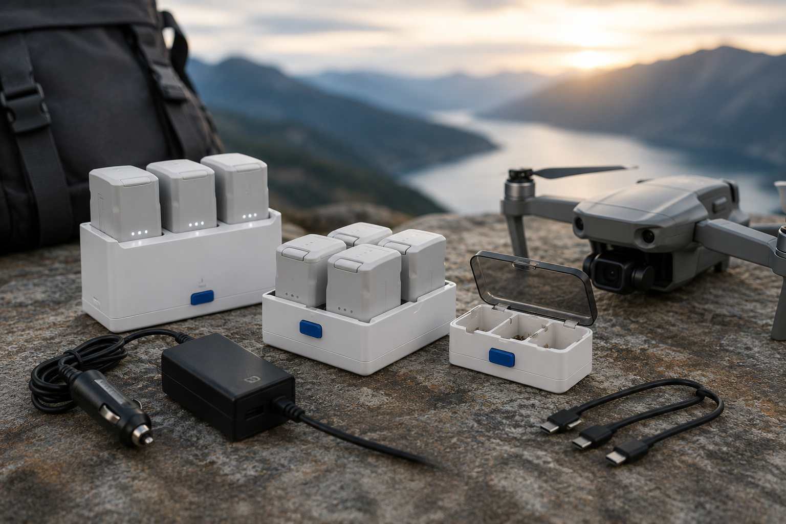 Drone Charging Hubs & Accessories