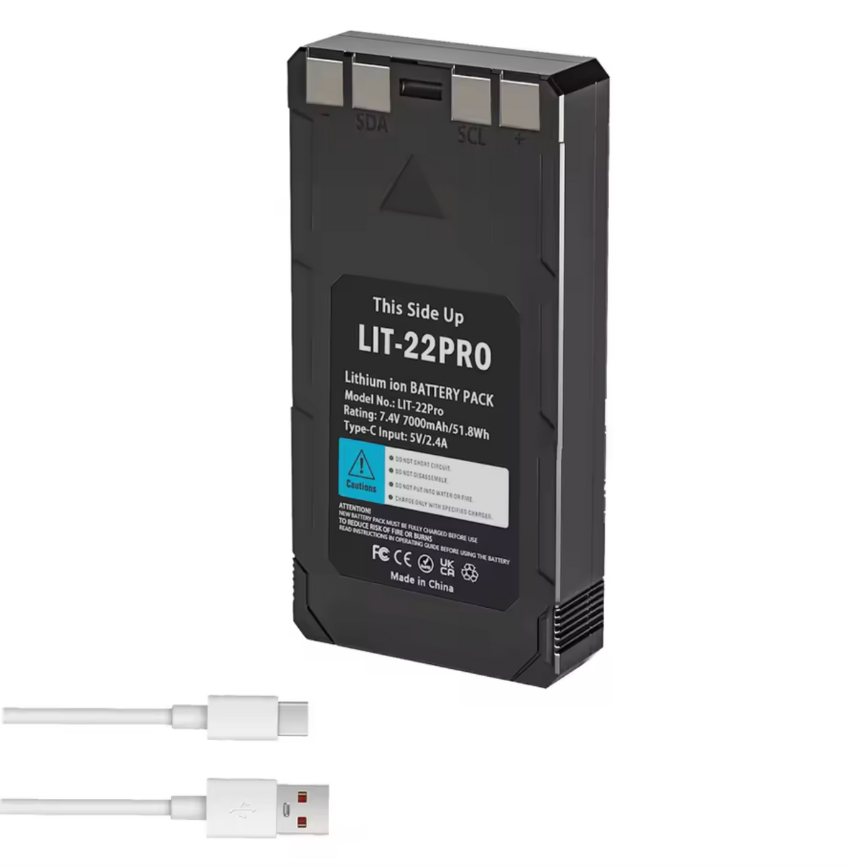SPYPOINT LIT-22 Rechargeable Lithium Battery Pack